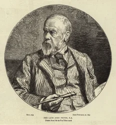 Der verstorbene John Pettie, RA